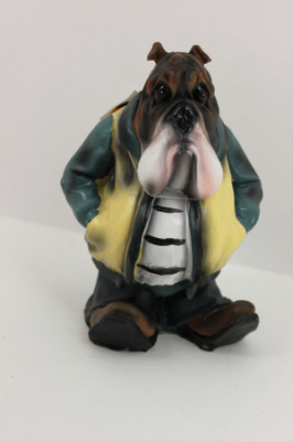 Копилка 5180768 Собака 18х9см керамика Олми  — продажа оптом и в розницу в интернет-магазине игрушек «Флинт»