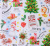 Бумага упаковочная 70х100см новогодняя  — продажа оптом и в розницу в интернет-магазине игрушек «Флинт»