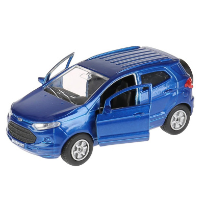 Машина 18-21-N Ford Ecosport инерц.метал.модель 12см ТЕХНОПАРК в кор.17х7х6см  — продажа оптом и в розницу в интернет-магазине игрушек «Флинт»