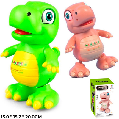 Динозавр 3019 (871309) на батар.в кор.12х20,5х12см  — продажа оптом и в розницу в интернет-магазине игрушек «Флинт»