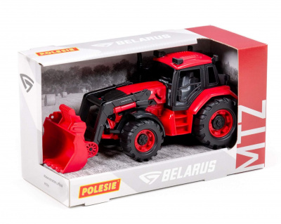 Трактор Беларус 91864 с погрузчиком Полесье  — продажа оптом и в розницу в интернет-магазине игрушек «Флинт»
