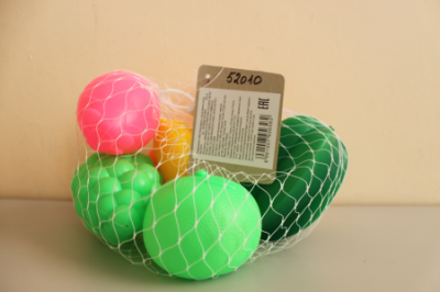 Набор фруктов 52010 в сетке  — продажа оптом и в розницу в интернет-магазине игрушек «Флинт»