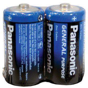 Батарейка Panasonic R14(в уп.2/24)