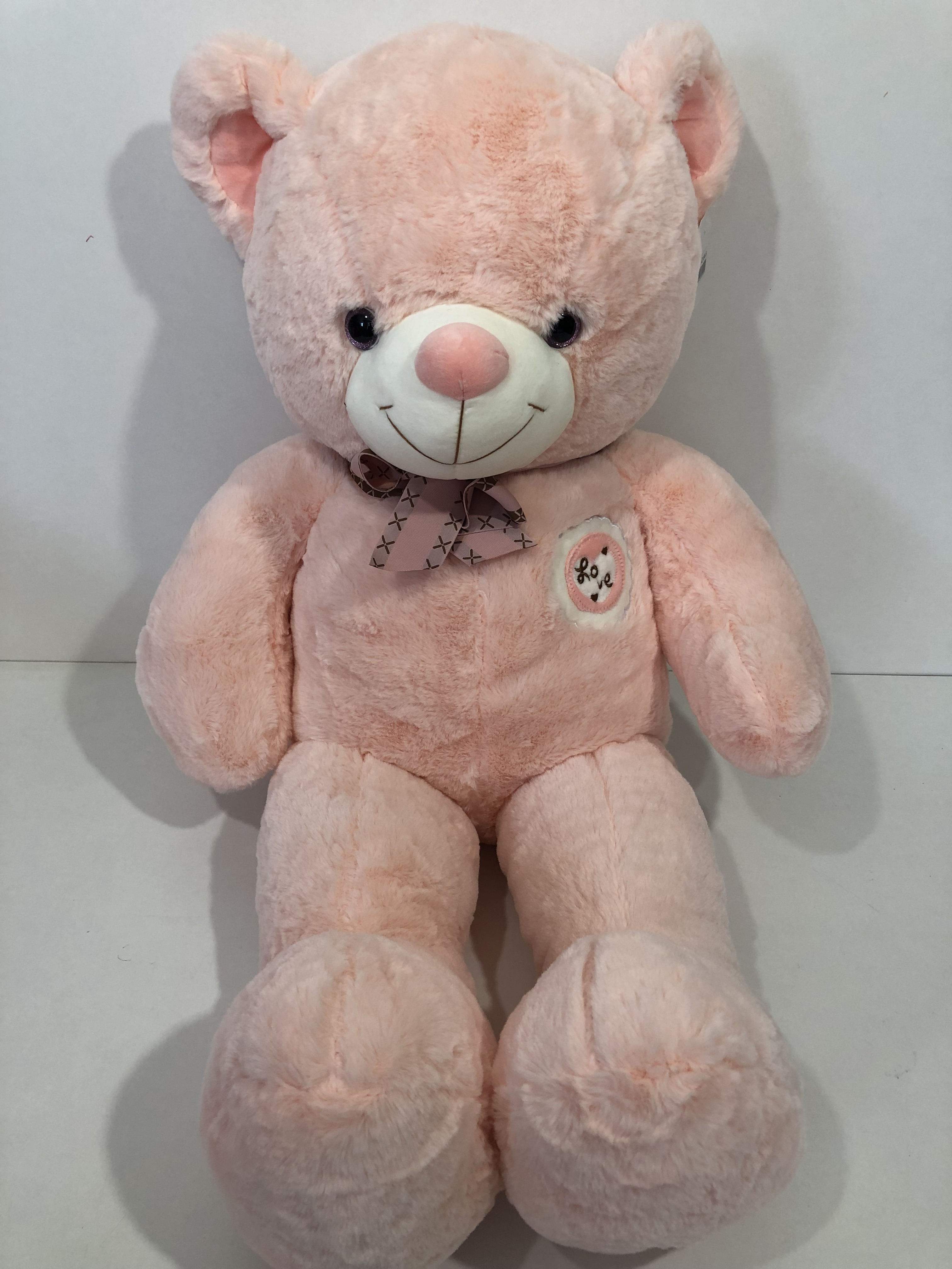 Медведь 2104-9 розовый 80см