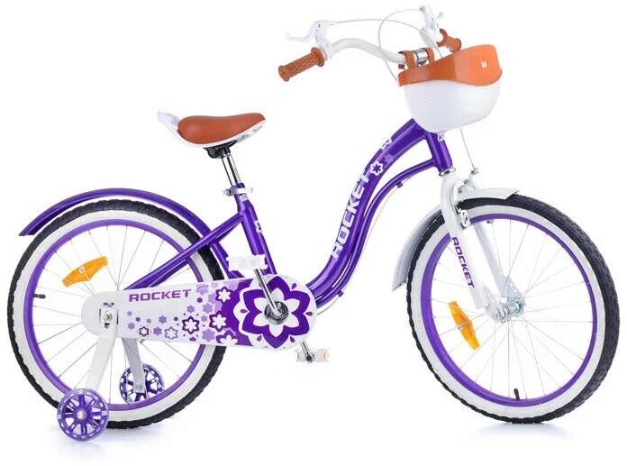 Велосипед 20" 0114 ROCKET фиолет./розовый