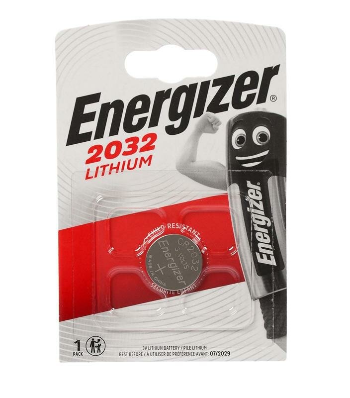 Батарейка Energizer CR2032 BL1 на карт.1шт.