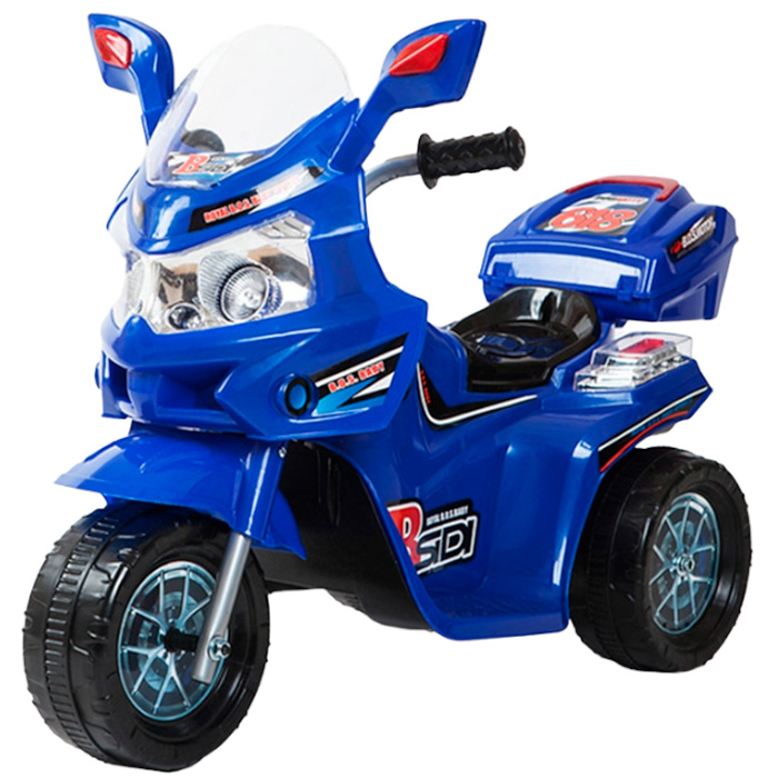 Электромобиль 268 Мотоцикл синий