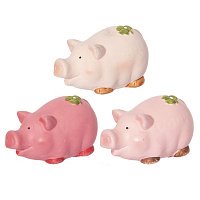 Свинка 723025 керамика 11,6х6,5х6,5см  — продажа оптом и в розницу в интернет-магазине игрушек «Флинт»