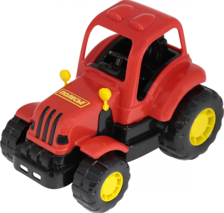 Трактор Крепыш 44778 Полесье  — продажа оптом и в розницу в интернет-магазине игрушек «Флинт»
