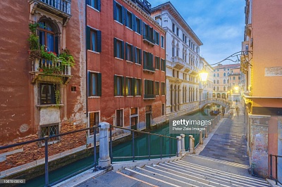 Холст 30х40см 9119 Венецианская улочка с красками РК