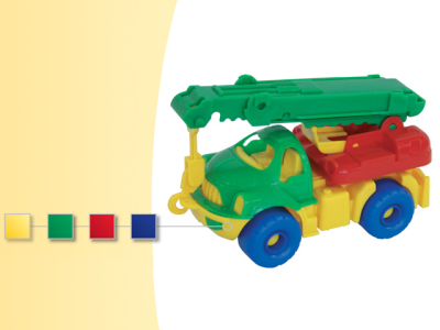 Машина Норд 064 кран Малыш  — продажа оптом и в розницу в интернет-магазине игрушек «Флинт»
