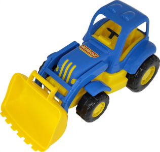 Трактор Силач 45058 погрузчик Полесье  — продажа оптом и в розницу в интернет-магазине игрушек «Флинт»
