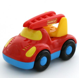Машина 47083 Дружок пожарный Полесье  — продажа оптом и в розницу в интернет-магазине игрушек «Флинт»