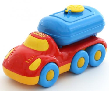 Машина 48356 Дружок с цистерной Полесье  — продажа оптом и в розницу в интернет-магазине игрушек «Флинт»