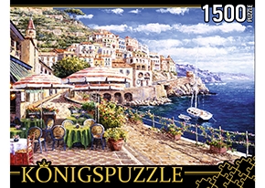 Пазл 1500 Konigspuzzle в кор.26х20х5,5см Рыжий кот