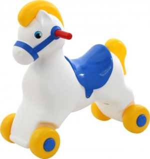 Каталка 53534 Пони Полесье  — продажа оптом и в розницу в интернет-магазине игрушек «Флинт»
