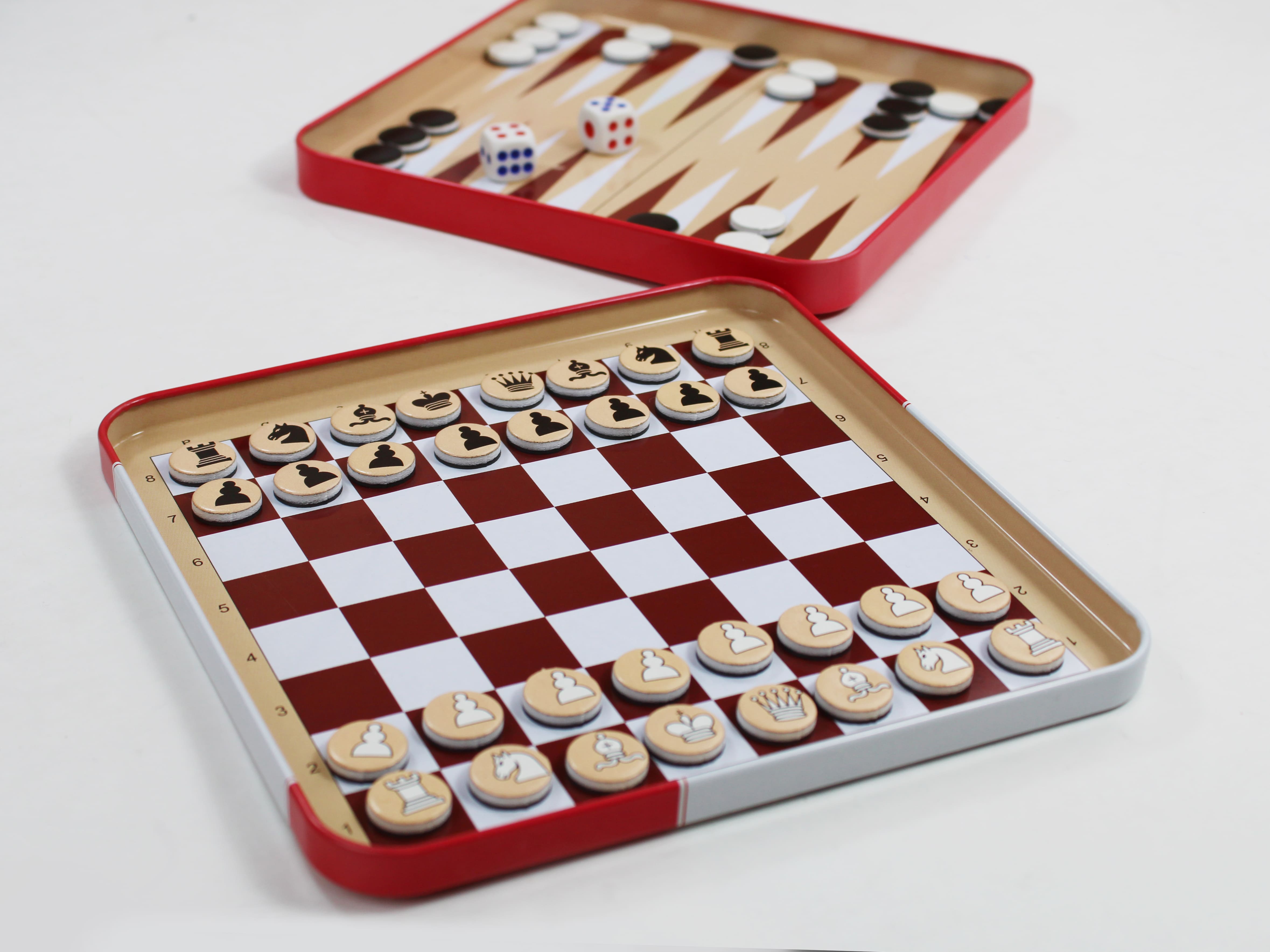 Шахматы 04302 +шашки, нарды карт.поле, пласт.фиг.в кор.5+ДК