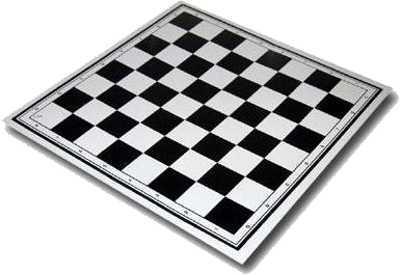 Шахматная доска картон Задира
