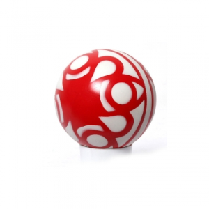 Мяч 100мм 30ЛП трафарет (в уп.50шт.)  — продажа оптом и в розницу в интернет-магазине игрушек «Флинт»