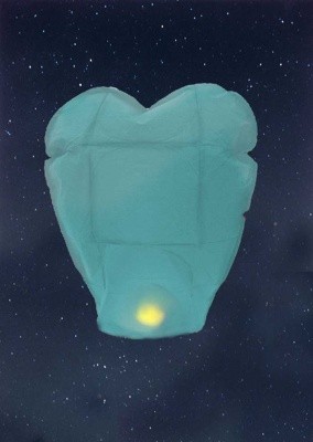 Фонарик 137 небесный Сердце  — продажа оптом и в розницу в интернет-магазине игрушек «Флинт»
