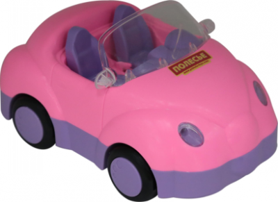 Машина 4816 Автомобиль для девочек Улыбка Полесье  — продажа оптом и в розницу в интернет-магазине игрушек «Флинт»