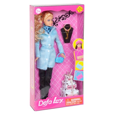 Кукла 8293 Defa Lucy Модница с аксесс.в кор.16х32,5х5см  — продажа оптом и в розницу в интернет-магазине игрушек «Флинт»