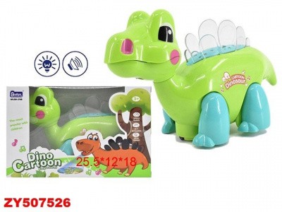 Динозавр 270-B с проектором на батар.в кор.25,5х18х12см  — продажа оптом и в розницу в интернет-магазине игрушек «Флинт»