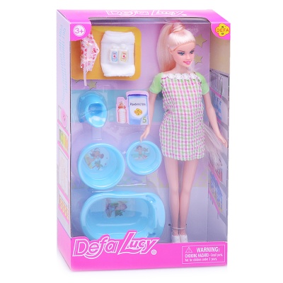 Кукла 8350 Defa Lucy В ожидании малыша в кор.32х20х6см  — продажа оптом и в розницу в интернет-магазине игрушек «Флинт»