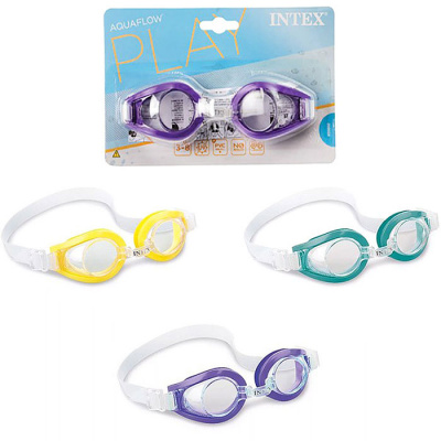 Очки 55602 для плавания 3-10лет INTEX  — продажа оптом и в розницу в интернет-магазине игрушек «Флинт»