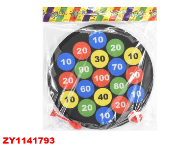 Дартс 888-3 на липучках в пак.30х30х4см  — продажа оптом и в розницу в интернет-магазине игрушек «Флинт»