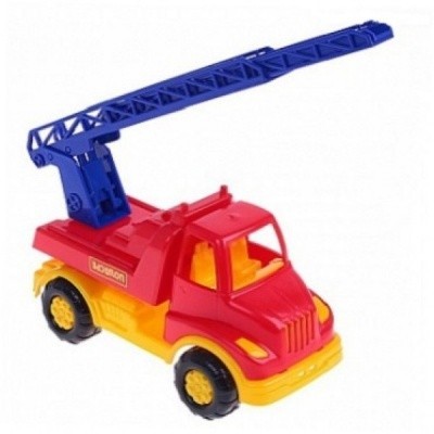 Машина 52889 Леон пожарная Полесье  — продажа оптом и в розницу в интернет-магазине игрушек «Флинт»