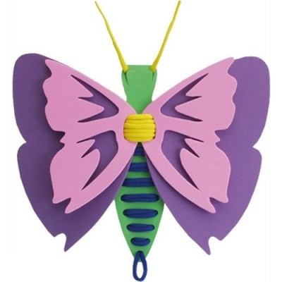 Шнуровка 103002 Бабочка Фантазер  — продажа оптом и в розницу в интернет-магазине игрушек «Флинт»