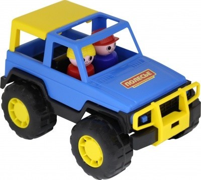 Машина 36636 Вояж джип Полесье  — продажа оптом и в розницу в интернет-магазине игрушек «Флинт»