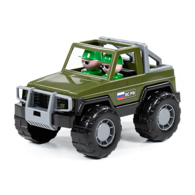 Машина 47038 Сафари джип военный Полесье  — продажа оптом и в розницу в интернет-магазине игрушек «Флинт»