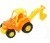 Трактор Чемпион 0568 с лопатой Полесье  — продажа оптом и в розницу в интернет-магазине игрушек «Флинт»