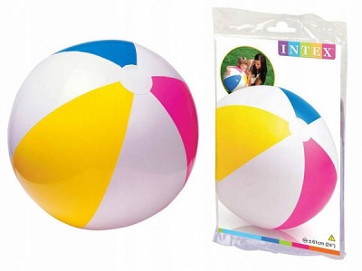 Мяч надув.59030 дольки 61см INTEX  — продажа оптом и в розницу в интернет-магазине игрушек «Флинт»