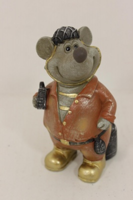 Мышка 744186 керамика 13х8х6,5см  — продажа оптом и в розницу в интернет-магазине игрушек «Флинт»