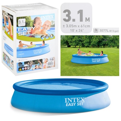 Бассейн 28116 Easy Set 305х61см INTEX  — продажа оптом и в розницу в интернет-магазине игрушек «Флинт»