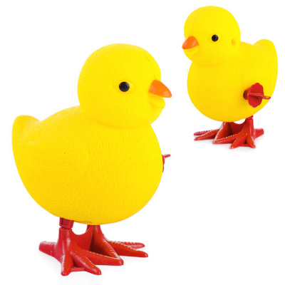 Заводной 2011-55 Цыпленок 9,5см в пак.  — продажа оптом и в розницу в интернет-магазине игрушек «Флинт»