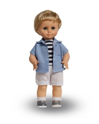 Кукла Мальчик 5 в3088 пласт.42см Весна  — продажа оптом и в розницу в интернет-магазине игрушек «Флинт»