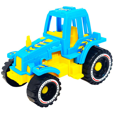 Трактор TB-117 в сетке 15,5х11х10,5см UZ  — продажа оптом и в розницу в интернет-магазине игрушек «Флинт»