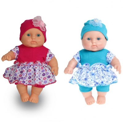 Кукла Карапуз 4 в2868 девочка 20см винил Весна  — продажа оптом и в розницу в интернет-магазине игрушек «Флинт»