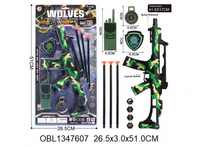Набор военный 009-3 на карт.26,5х51х3см  — продажа оптом и в розницу в интернет-магазине игрушек «Флинт»