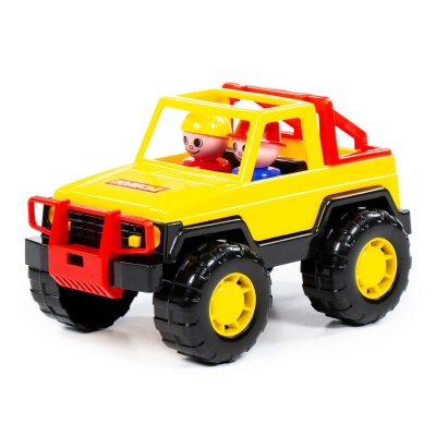 Машина 36643 Джип Сафари Полесье  — продажа оптом и в розницу в интернет-магазине игрушек «Флинт»