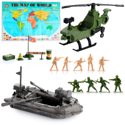 Набор военный 0303-A Армия в пак.21.5х26х6см  — продажа оптом и в розницу в интернет-магазине игрушек «Флинт»