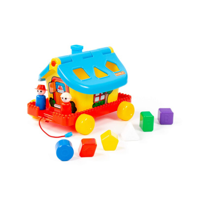 Логическая игра 56443 Садовый домик на колесах в сетке Полесье  — продажа оптом и в розницу в интернет-магазине игрушек «Флинт»