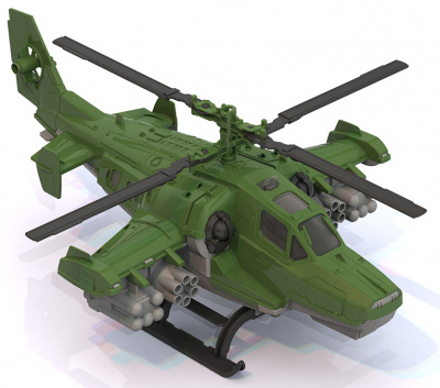 Вертолет 247 военный Норд  — продажа оптом и в розницу в интернет-магазине игрушек «Флинт»