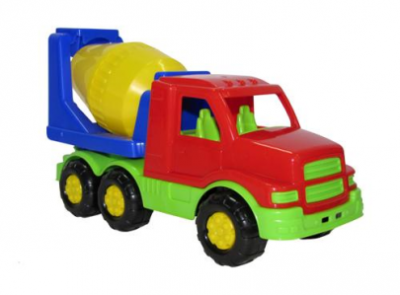 Машина 35202 Гоша бетоновоз Полесье  — продажа оптом и в розницу в интернет-магазине игрушек «Флинт»