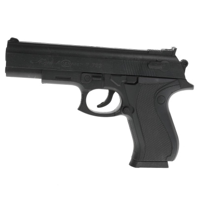 Пистолет 729 пневм.в пак.20х15х2,5см  — продажа оптом и в розницу в интернет-магазине игрушек «Флинт»