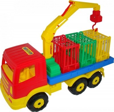 Машина 44204 Престиж для перевозки зверей Полесье  — продажа оптом и в розницу в интернет-магазине игрушек «Флинт»